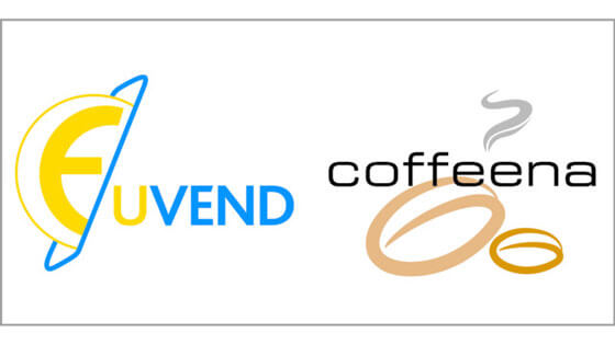 Eu'vend Coffeena Logo