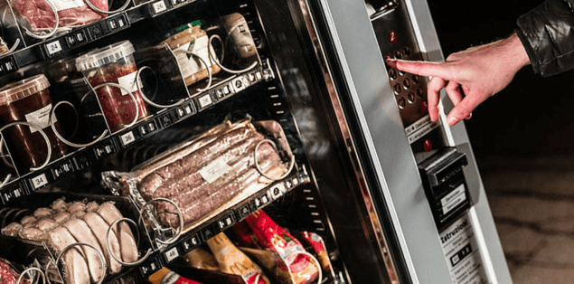 vending carne 
