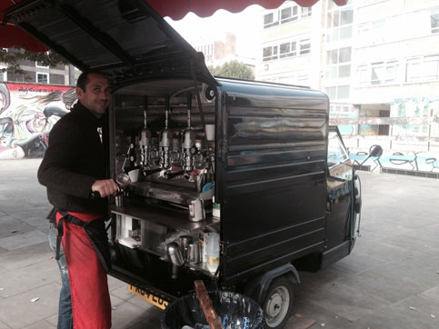 Lo street coffee è la nuova area ristoro