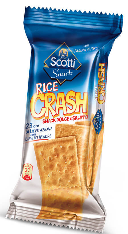 Rice Crash. La novità di Riso Scotti Snack