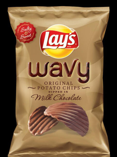 USA. Lay’s lancia le patatine al cioccolato