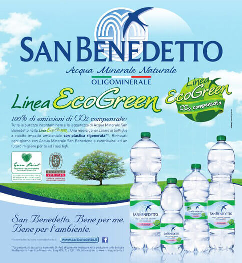 Acqua Minerale San Benedetto sempre più eco-friendly