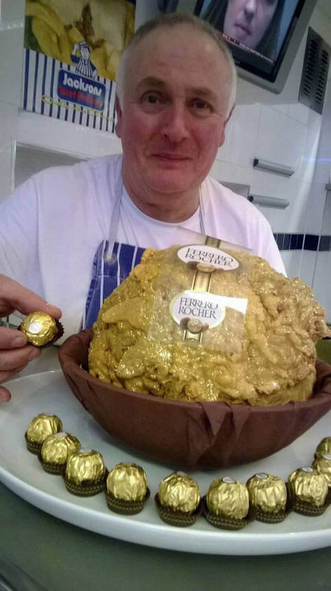 È inglese il Ferrero Rocher da 25.000 calorie