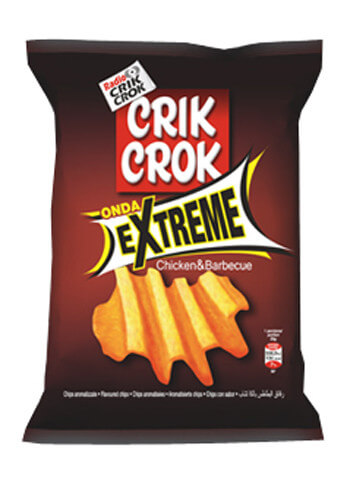 Le patatine Extreme di Crik Crok