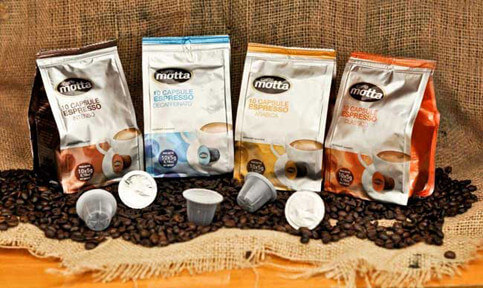 Le capsule di Caffè Motta a Cibus 2014