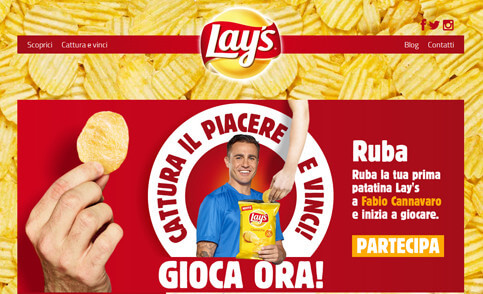 È partita la campagna di comunicazione delle Lay’s