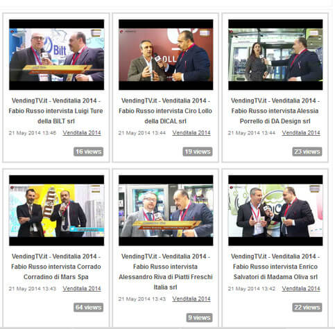 Online i primi servizi video “Venditalia 2014”