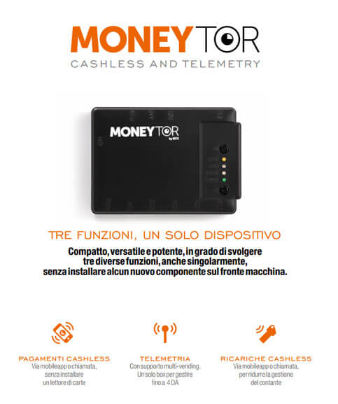 Moneytor+Vending Box: una soluzione per tutto