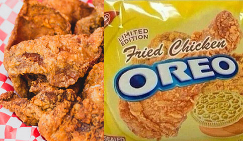 La bufala dell’estate: gli Oreo al gusto pollo fritto