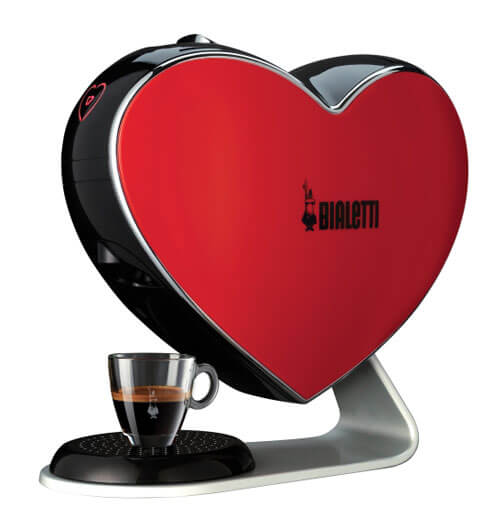 Bialetti lancia Cuore, la macchina sospesa per il caffè