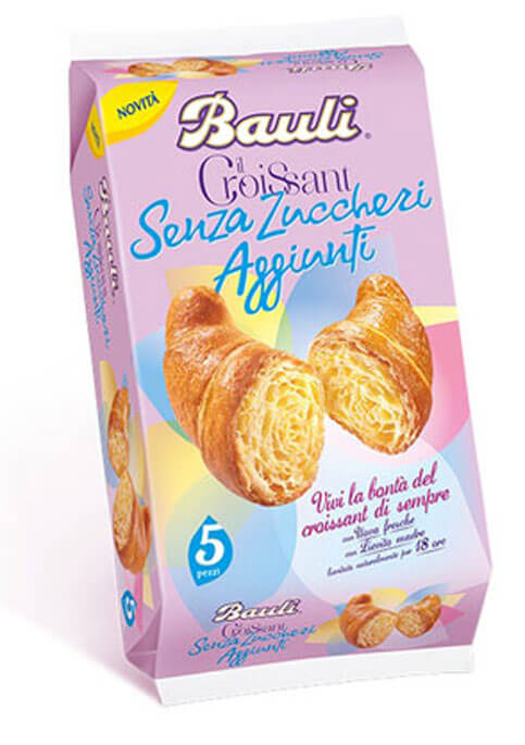 Novità Bauli: il Croissant senza zucchero