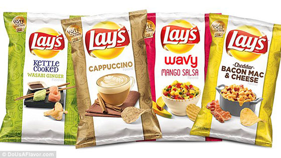 Le Lay’s al cappuccino proprio no!