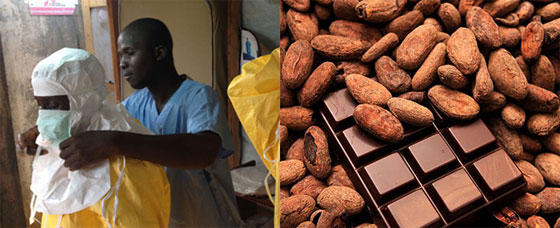 Il rischio Ebola mobilita i produttori di cioccolato