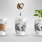 Una nuova vita dai bicchieri in cartoncino