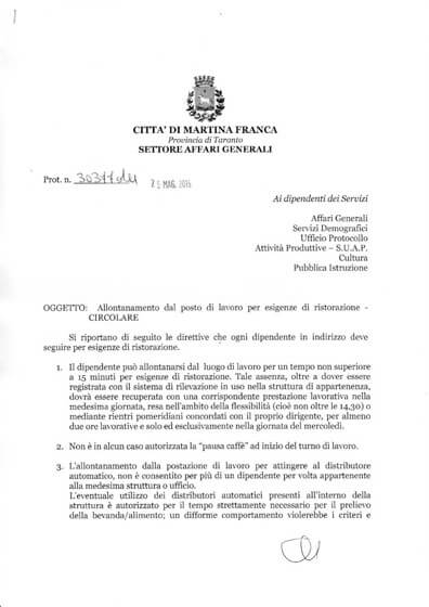 Se la pausa al d.a. è troppo lunga si commette “danno erariale”