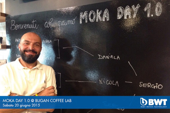 BWT Water+More al Moka Day 1.0 del Bugan Coffee Lab