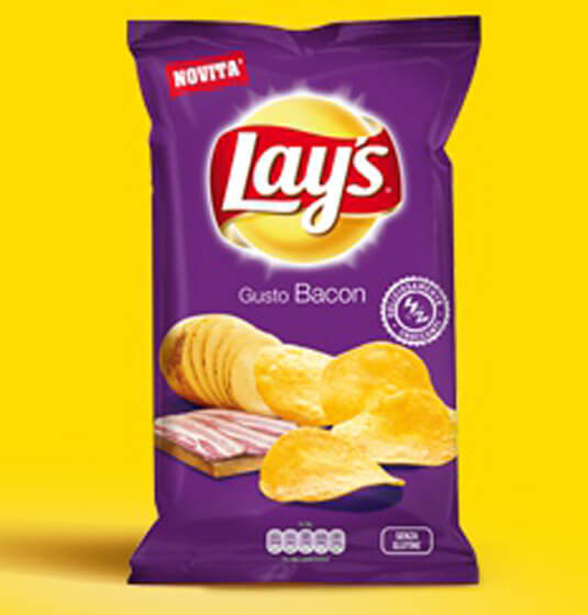 Le nuove Lay’s® gusto Bacon