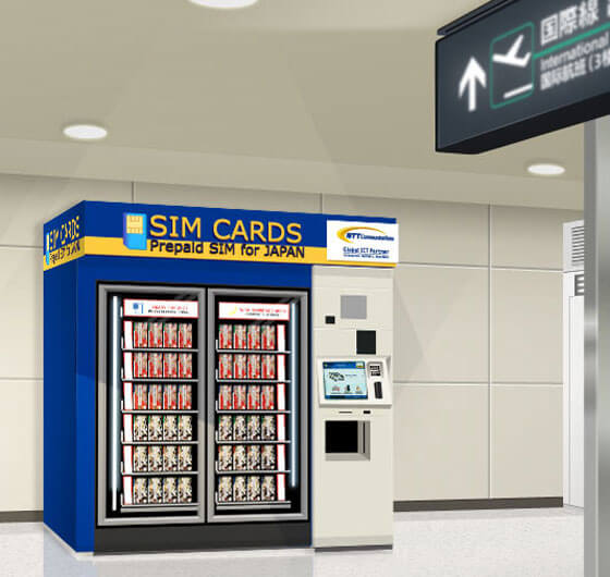 Giappone. La SIM CARD vending machine di Tokio