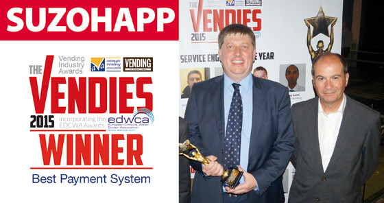 SUZOHAPP vince “The Vendies” nella categoria Best Payment System