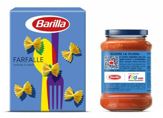 Barilla sperimenta l’etichetta intelligente grazie all’IoT