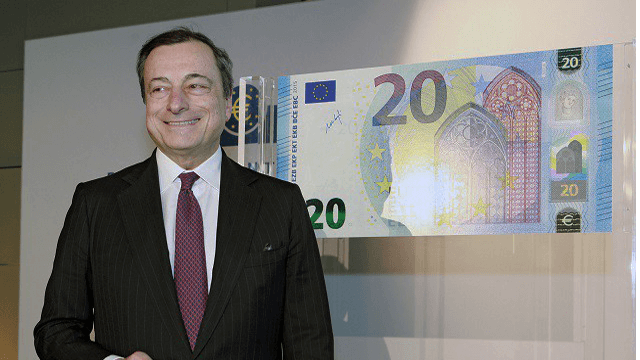 In circolazione da oggi 25 novembre la nuova banconota da 20 euro