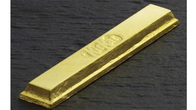 Il Kit Kat si veste d’oro 24 carati