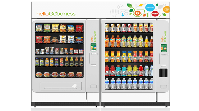 PepsiCo lancia le “Hello Goodness” vending machine