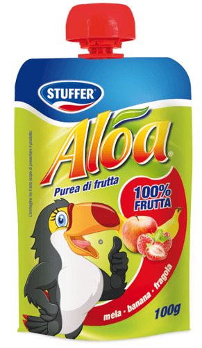 Stuffer lancia la novità Aloa alla frutta