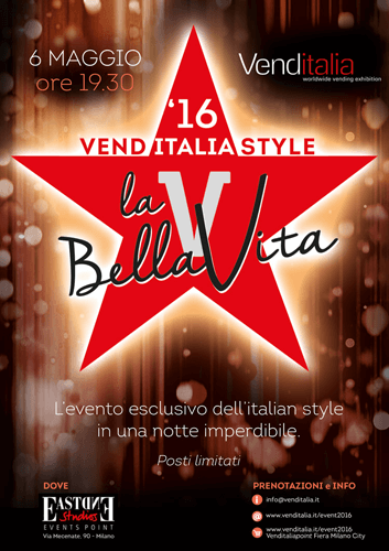 Venditalia 2016 – Serata di gala all’insegna dell’Italian Style