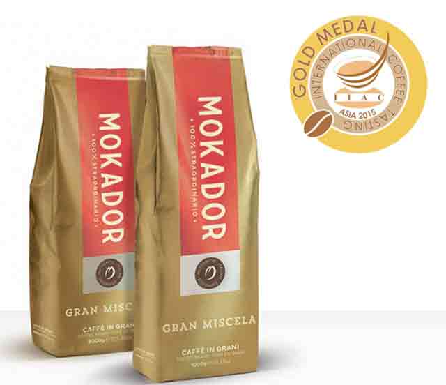 Mokador caffè da Medaglia D’Oro