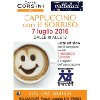 Latte art show per i ragazzi di Trisomia 21