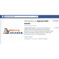 L’Agenzia delle Entrate debutta su Facebook