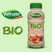 Valfrutta Bio Pesca Italiana pet da 250 ml nel vending