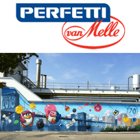 Perfetti chiude il 70° anniversario con i murales di Pao