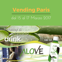 ALOVE Aloe Vera Drink in formato vending