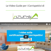 Corrispettivi. Le video guide step by step di Alturas