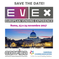 L’Italia ospita EVEX 2017 – European Vending Experience