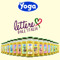 Yoga spedisce “Lettere dall’Italia” in limited edition