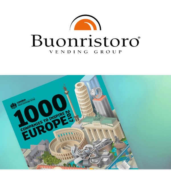 Anche il Vending italiano tra le “1000 Companies to Inspire Europe”
