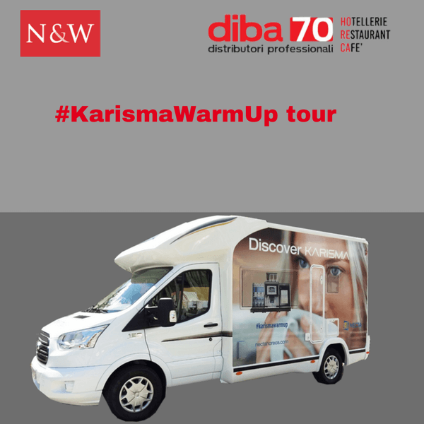 Con Necta e DIBA 70 torna il #KarismaWarmUp Tour