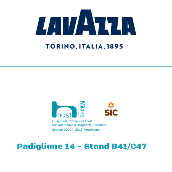 Lavazza a Host. Padiglione 14 – Stand B41/C47