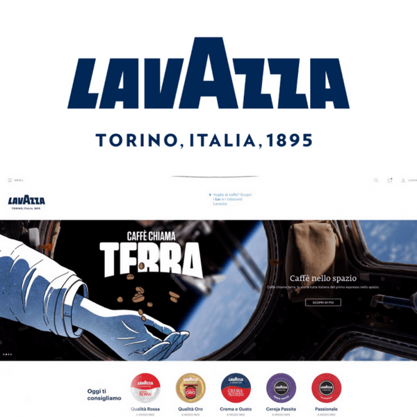 Lavazza presenta il nuovo sito web