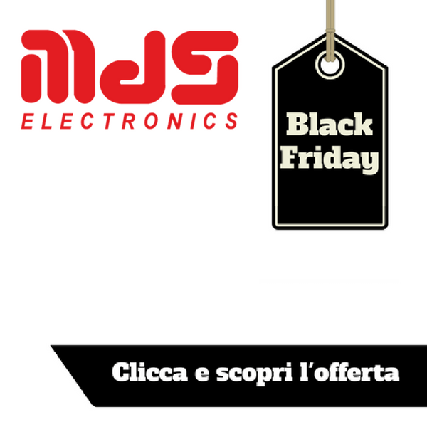 È arrivato il Black Friday! Festeggia con MDS!