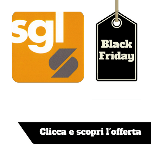 È arrivato il Black Friday! Festeggia con SGL!