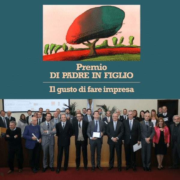 Bauli vincitore assoluto del premio “Di Padre in Figlio”