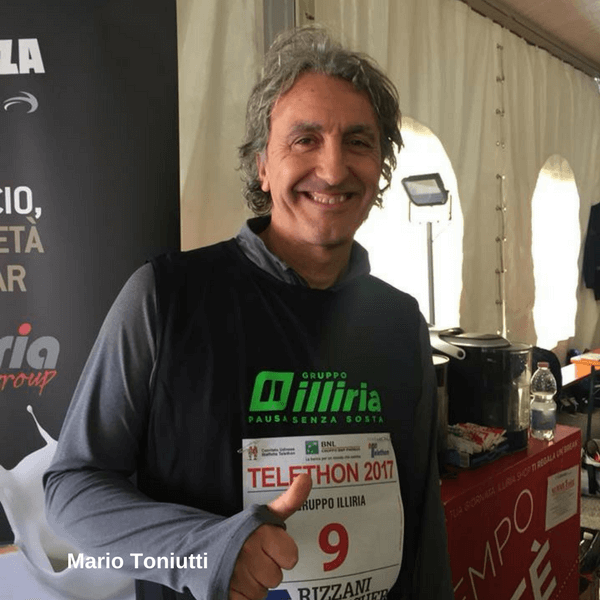 Gruppo Illiria. Caffè e bibite omaggio ai runners di Telethon