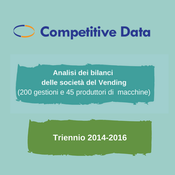 Competitive Data. L’analisi dei bilanci delle società Vending