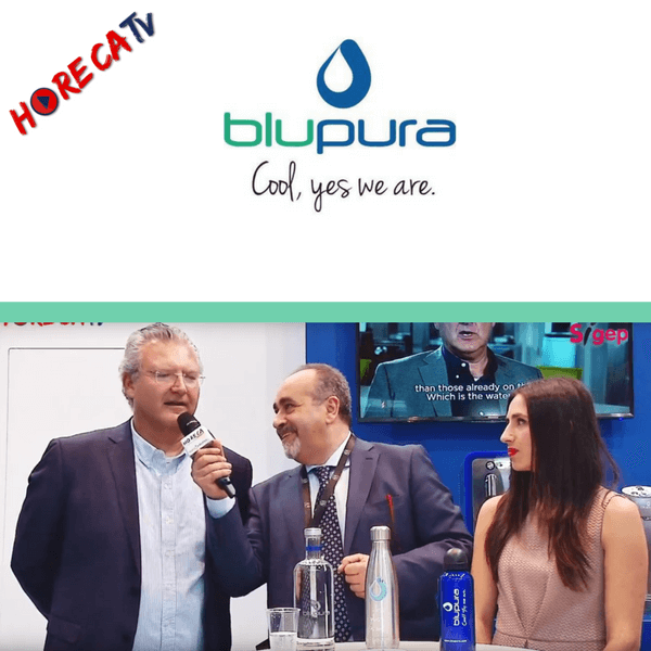 HorecaTv.it. Intervista allo stand Blupura con L. Costantini e D. Screpanti