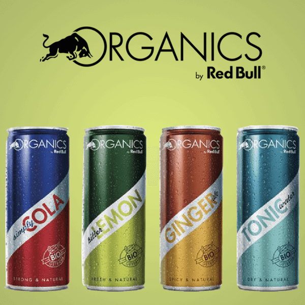 Red Bull lancia la gamma biologica Organics by Red Bull