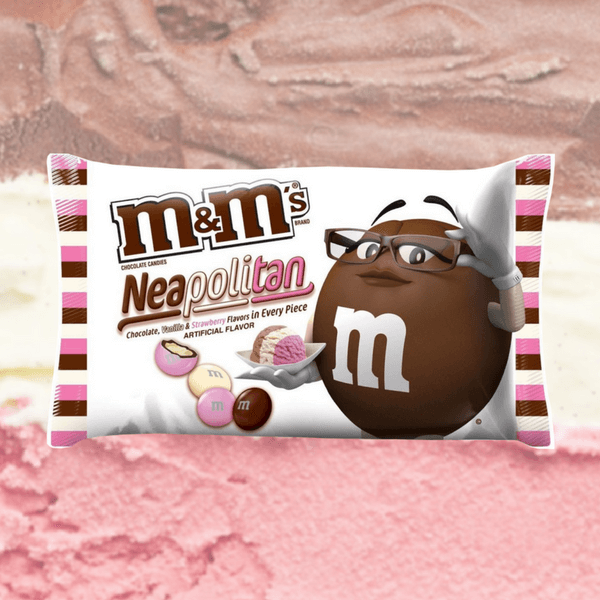 M&M’s Neapolitan: cioccolato, vaniglia e fragola nell’edizione limitata